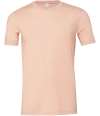 CVC3001 3001CVC Canvas Unisex Heather CVC T-Shirt Heather Peach colour image